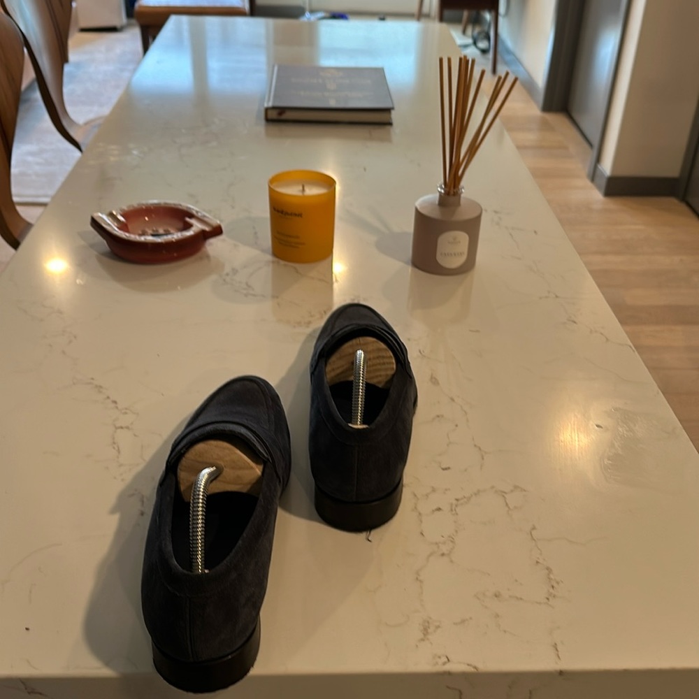 Spanish made suede loafers